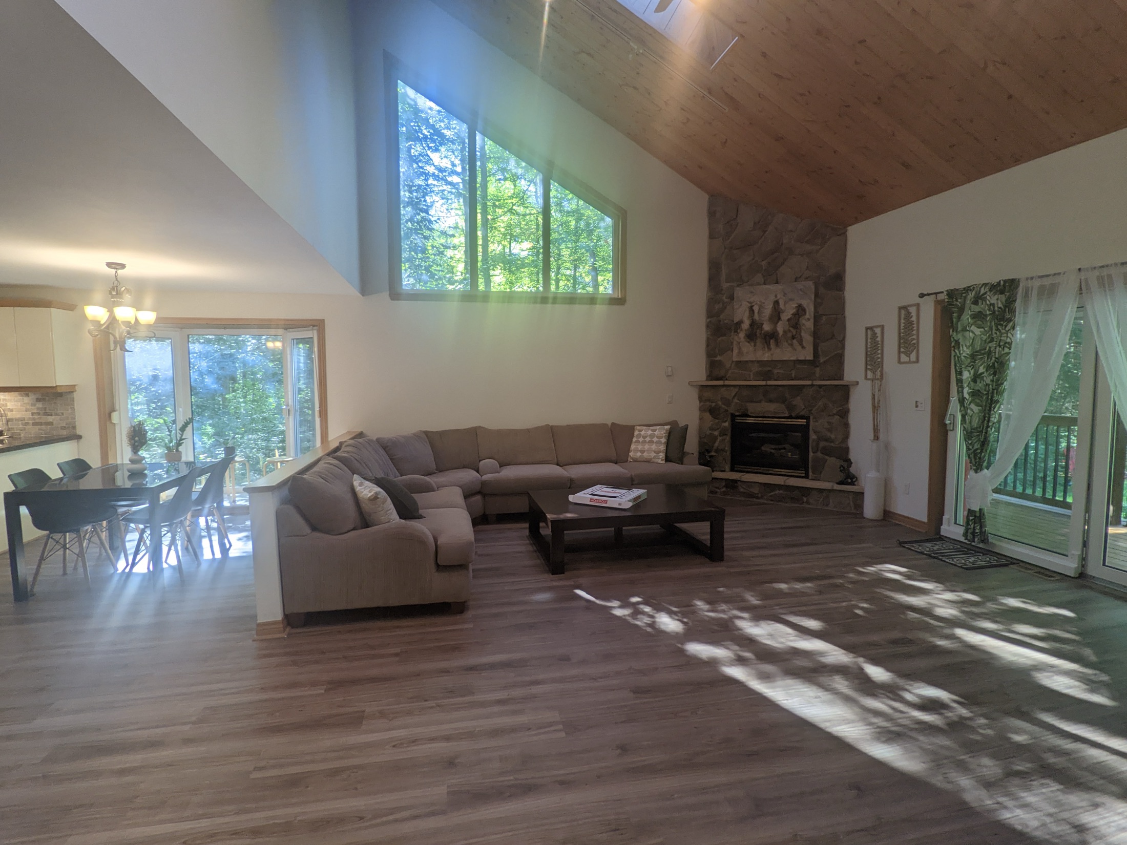 Interior living space at The Sandals of Calwaja